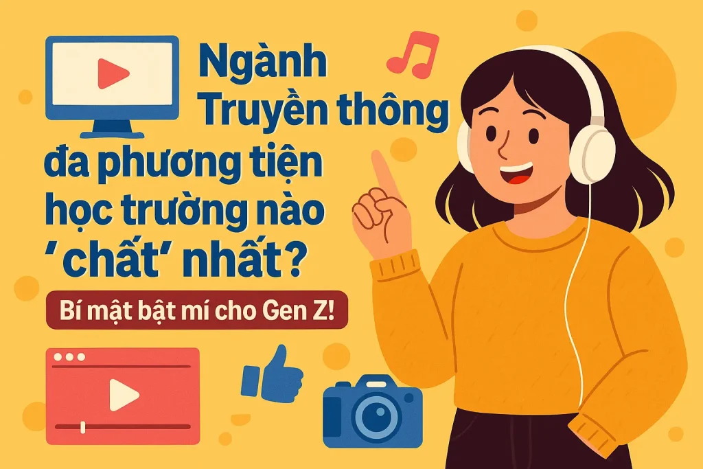 Ngành Truyền thông đa phương tiện học trường nào